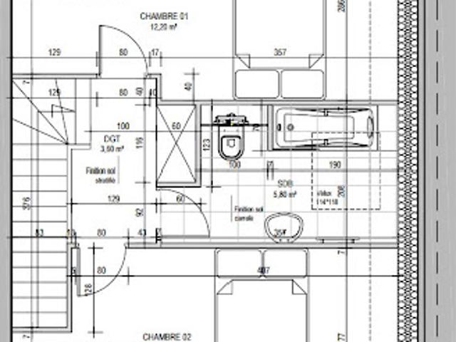 Vente Duplex 4 pièces 87 m2 Caillouet Orgeville