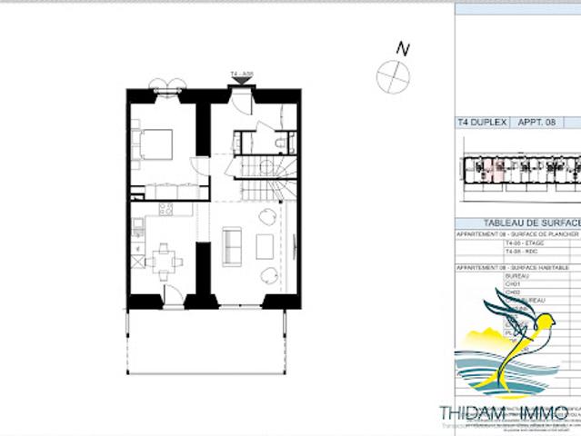 Vente Duplex 4 pièces 92.84 m2 Coarraze