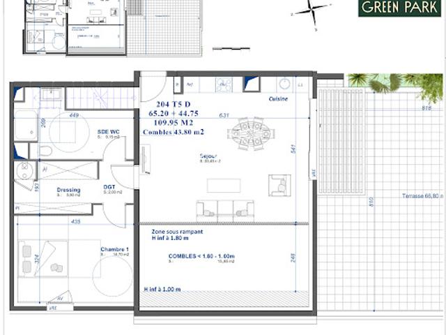 Vente Duplex 5 pièces 109 m2 Toulon