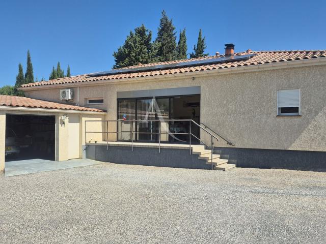 Vente en nue propriété décôte de 45%, 137m², garage, parce. 130m² Bizanet