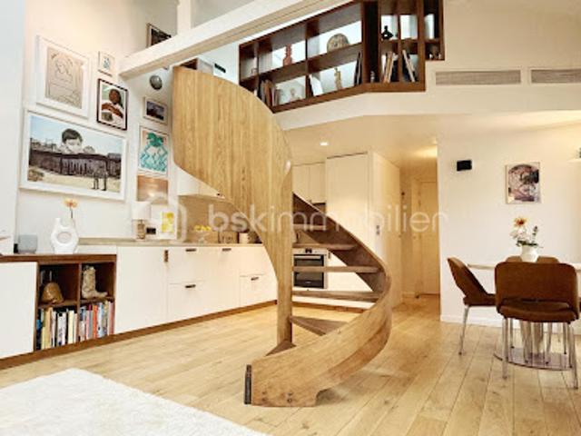 Vente Loft 2 pièces 50 m2 Paris 3ème