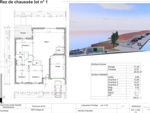 Vente Maison/villa 4 pièces