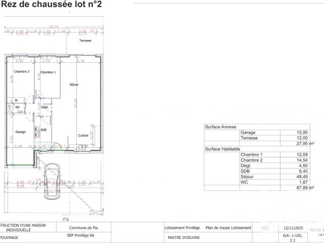 Vente Maison/villa 3 pièces