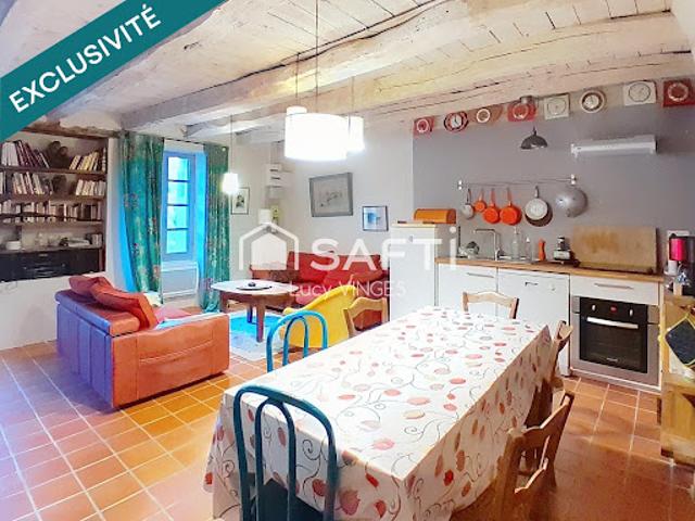 Vente Maison 3 pièces 100 m2 Villefranche du Périgord