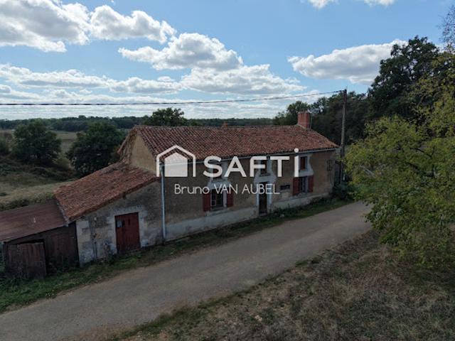 Vente Maison 3 pièces 140 m2 Mouterre sur Blourde