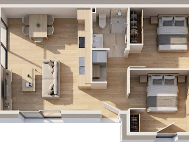 Vente Maison 3 pièces 47 m2 Landujan