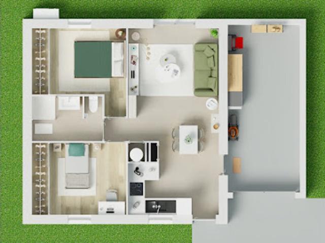 Vente Maison 3 pièces 50 m2 Claret