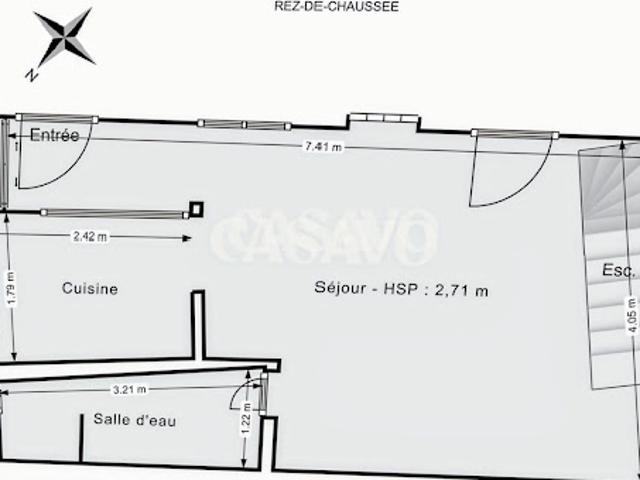 Vente Maison 3 pièces 55.75 m2 Asnieres sur seine