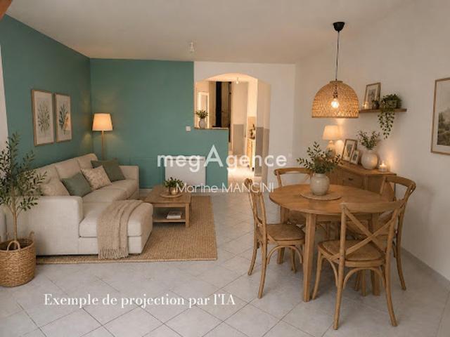 Vente Maison de ville 3 pièces 56 m2 Auxi le Château