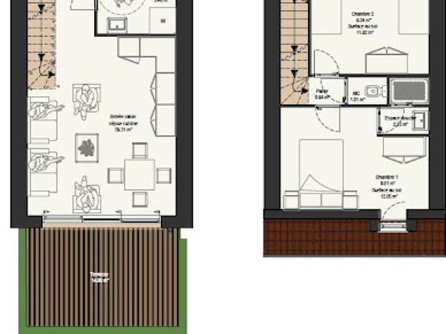 Vente Maison 3 pièces 57.32 m2 Merlimont