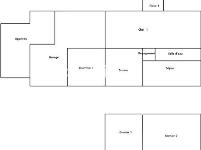Vente Maison 3 pièces 60 m2 Les Artigues de Lussac