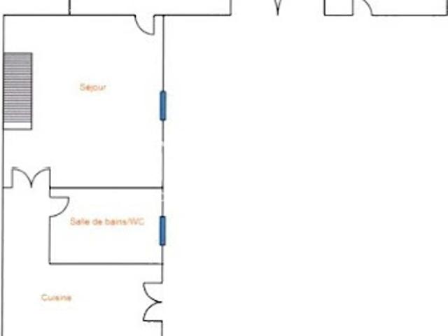 Vente Maison 3 pièces 60 m2 Paillé