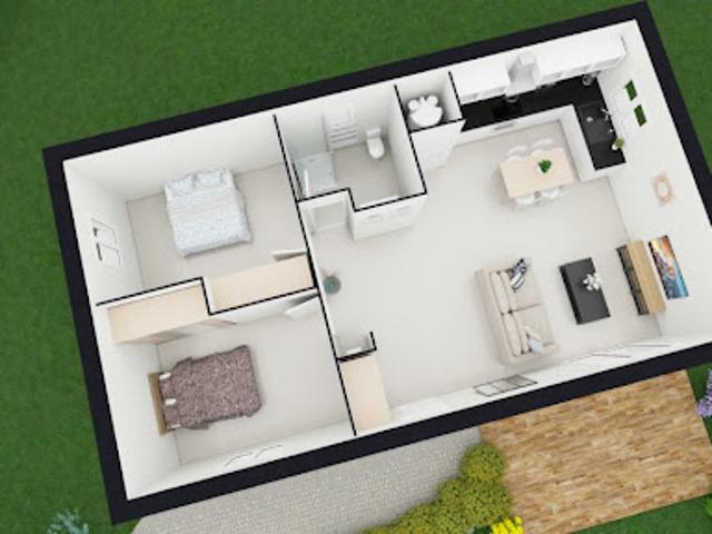 Vente Maison 3 pièces 60 m2 Volx