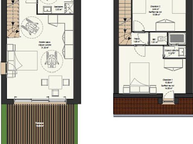 Vente Maison 3 pièces 61.62 m2 Merlimont