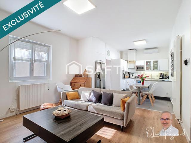 Vente Maison de ville 3 pièces 62 m2 Lyon 8ème