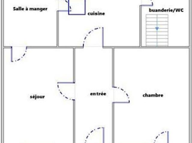 Vente Maison 3 pièces 65.6 m2 Saint Ouen