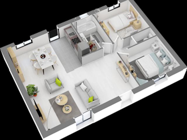 Vente Maison 3 pièces 67.51 m2 Sauchay