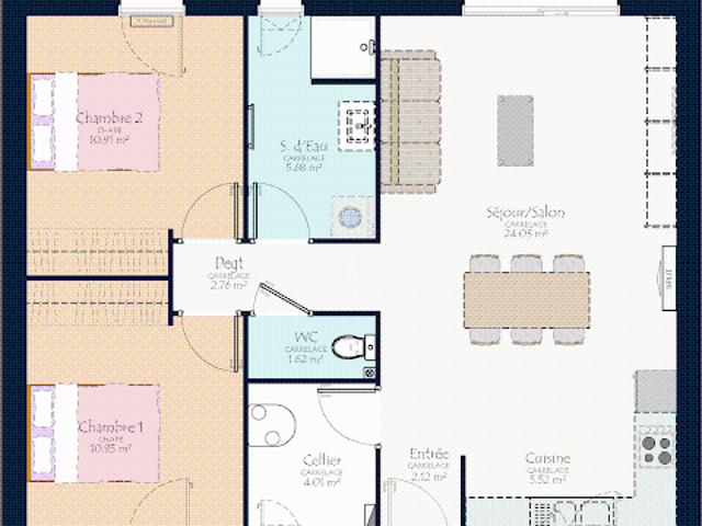 Vente Maison 3 pièces 68 m2 Saint Georges de Montaigu