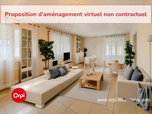 Vente Maison 3 pièces 70 m2 Les Andelys