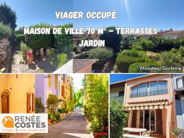 Vente Maison 3 pièces 70 m2 Mougins