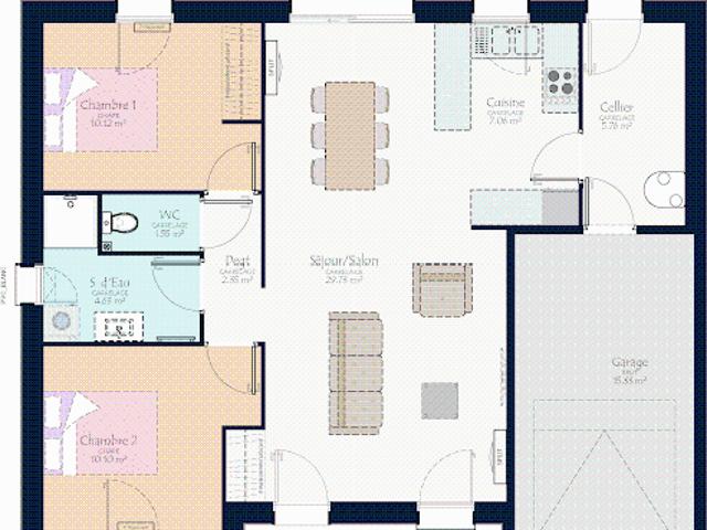 Vente Maison 3 pièces 71 m2 Saint Georges de Montaigu