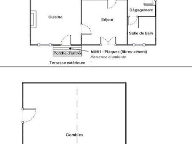 Vente Maison 3 pièces 73 m2 Bazas