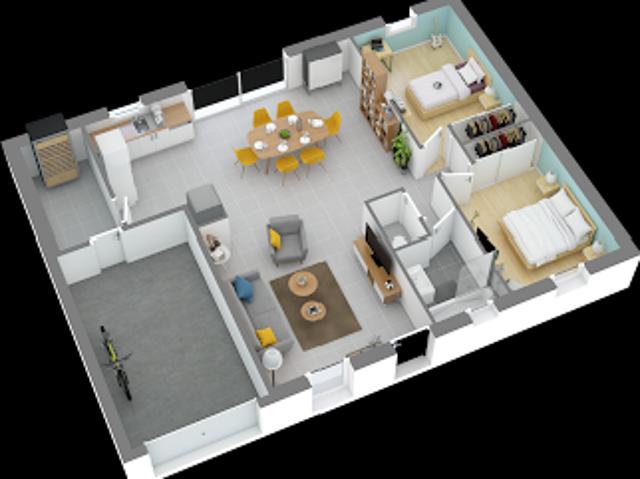 Vente Maison 3 pièces 75 m2 Croignon