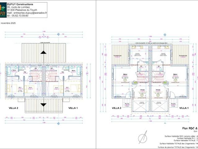 Vente Maison 3 pièces 76 m2 Tournefeuille