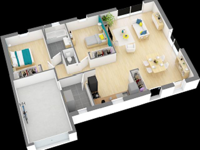 Vente Maison 3 pièces 79 m2 Maxilly sur Saône