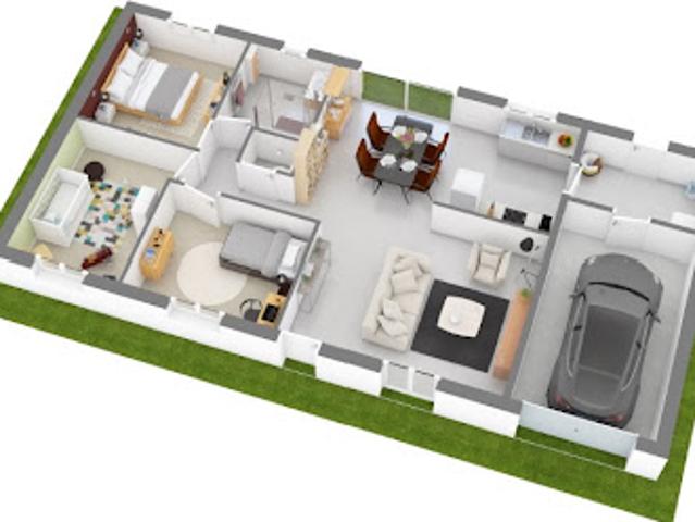 Vente Maison 3 pièces 82 m2 Coings