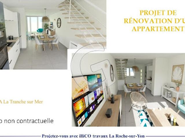Vente Maison 3 pièces 89.87 m2 La Tranche sur Mer