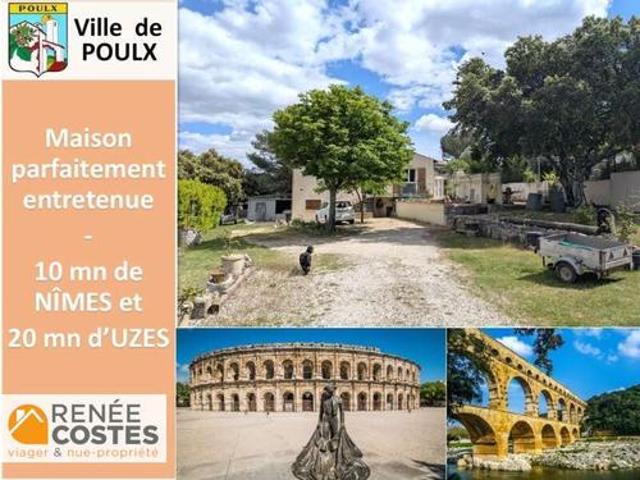 Vente Maison 3 pièces 90 m2 Uzès