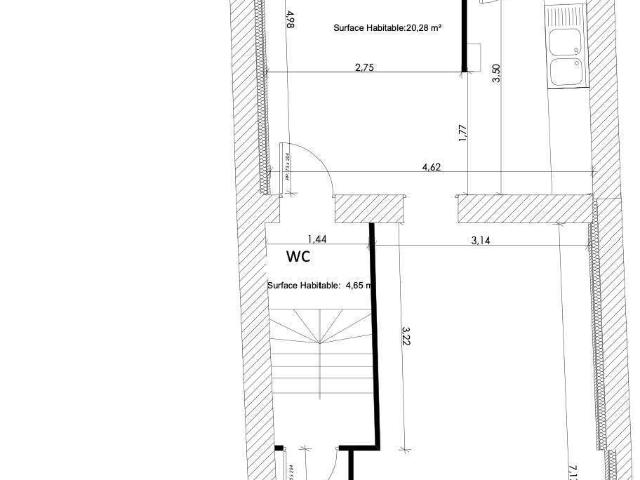 Vente maison 3 pièces Le Mans Nord Gare 72