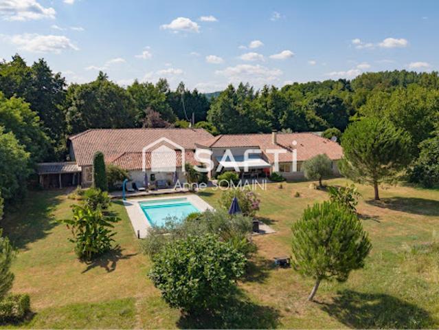 Vente Maison 14 pièces 440 m2 Saint Sylvestre sur Lot