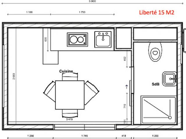 Vente Maison 1 pièce 15 m2 Bobigny