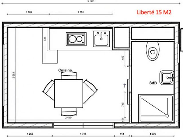 Vente Maison 1 pièce 15 m2 Grenoble
