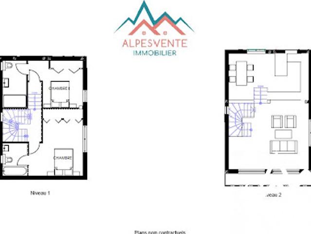 Vente Maison 2 pièces 114.73 m2 Seytroux