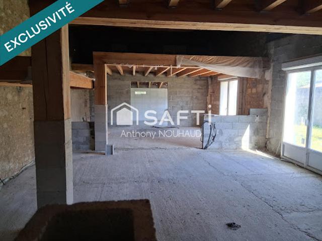 Vente Maison 2 pièces 130 m2 Châteauneuf sur Charente