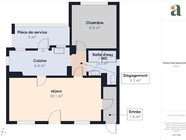 Vente Maison 2 pièces 46 m2 Colombes