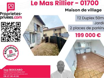 Vente Maison 2 pièces 50 m2 Miribel
