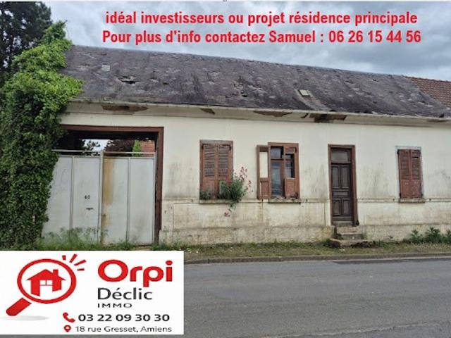 Vente Maison 2 pièces 70 m2 Beauquesne