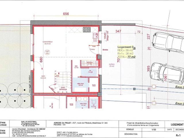 Vente Maison 2 pièces 77 m2 Malafretaz