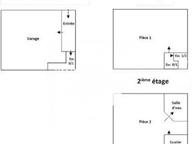 Vente Maison 2 pièces 90 m2 Riberac