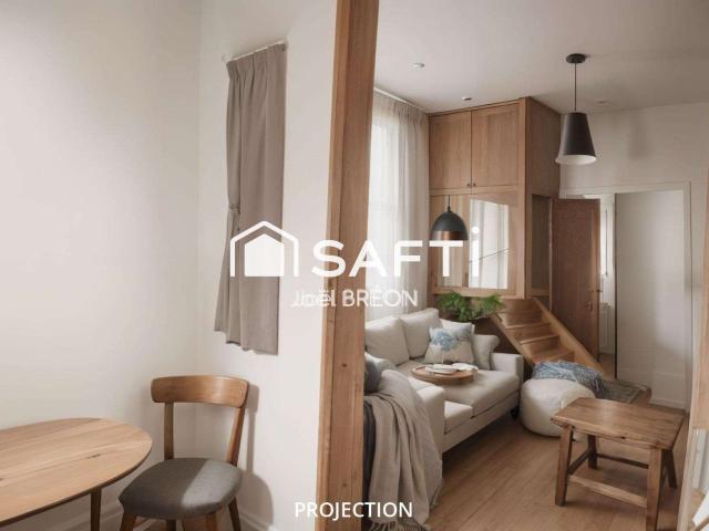 Vente maison 2 pièces Rouen Beauvoisine Croix De Pierre 76