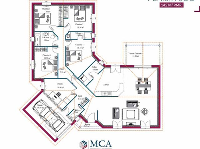 Vente Maison 7 pièces 146 m2 Brax