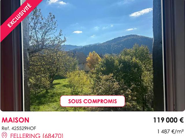 Vente Maison 7 pièces 155 m2 Saint Amarin