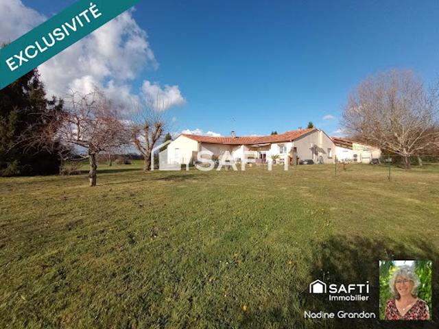 Vente Maison 7 pièces 178 m2 Brie sous Chalais