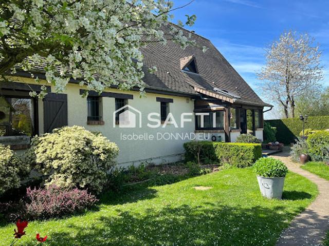 Vente Maison 7 pièces 235 m2 Saint Meslin du Bosc