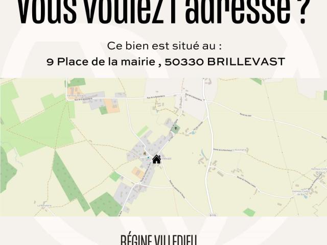 Vente maison 7 pièces Brillevast 50