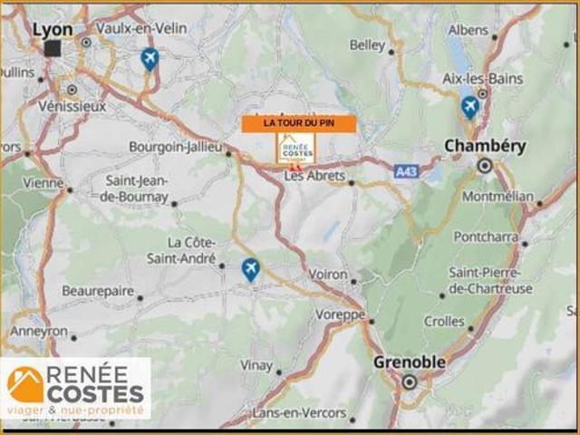 Vente Maison 4 pièces 105 m2 La Tour du Pin